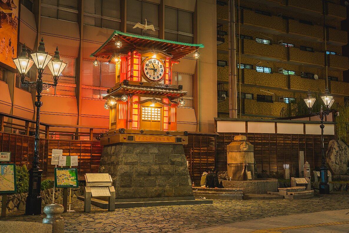 からくり時計（放生園）