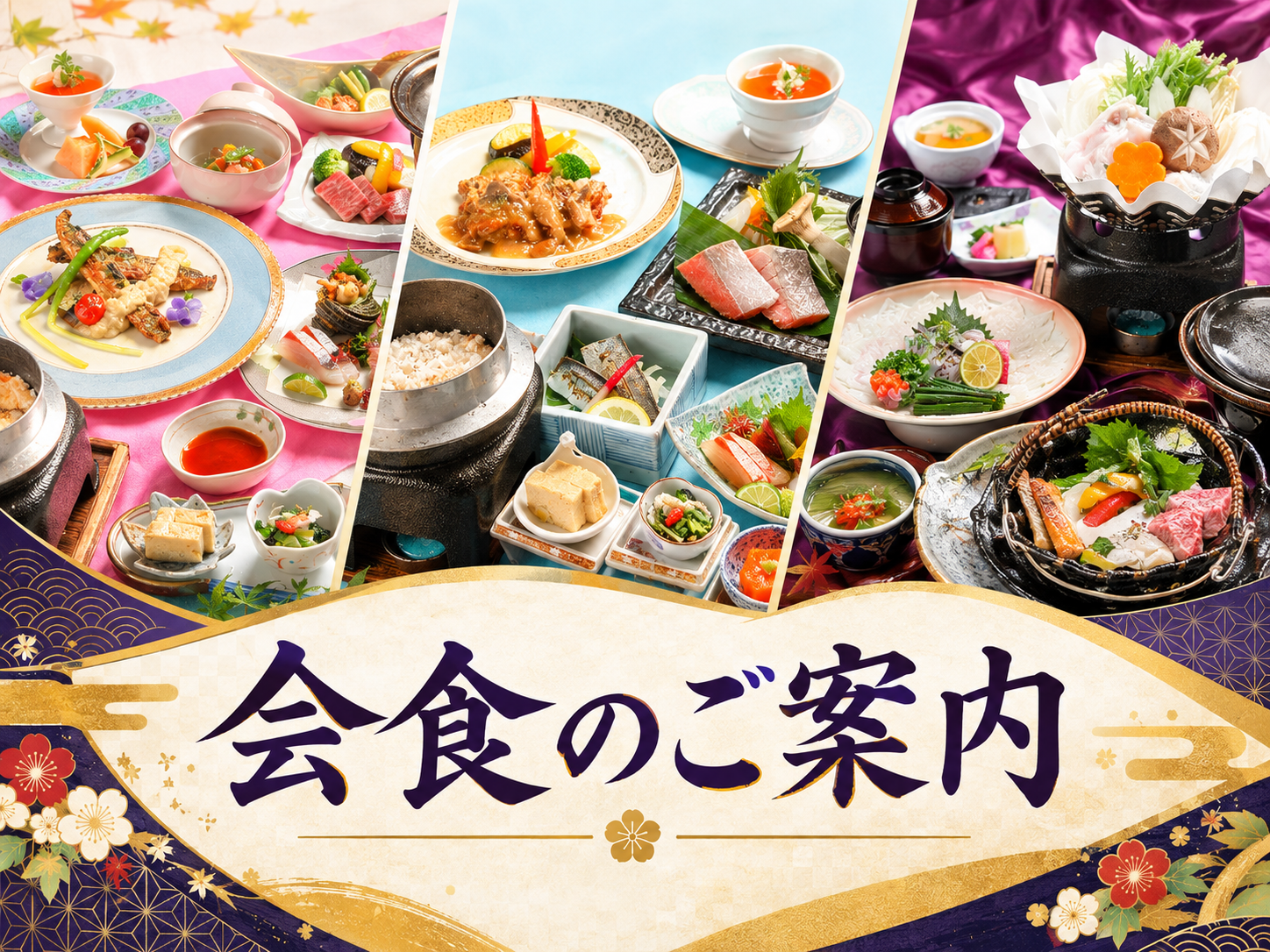 お食事処《四季》での会食のご案内