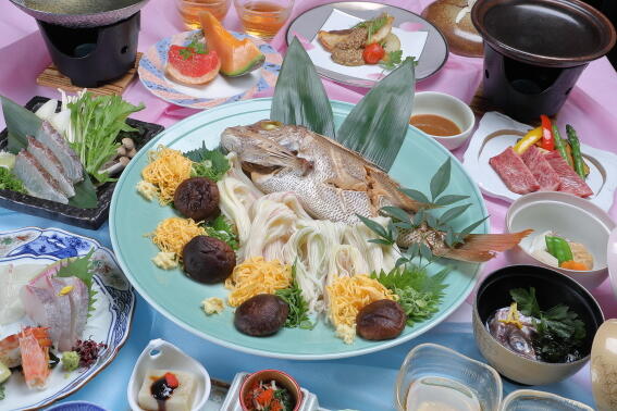 瀬戸内産桜真鯛会席